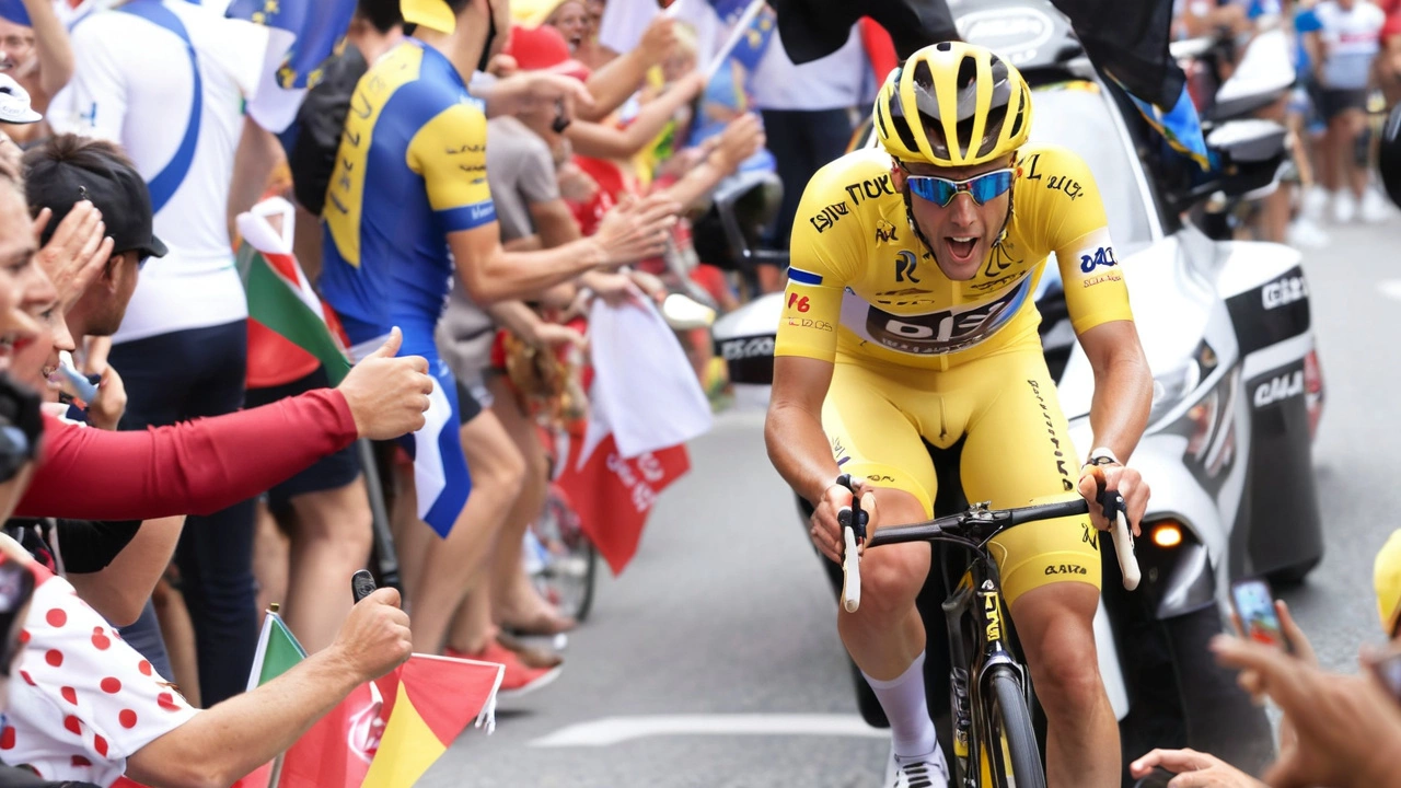 Поҏҏвайный успех Погачара - он обыграл Вингегора в горах и в общем зачёте на Тур де Франс 2024